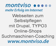 Montviso Webseiten mit Content Management Systemen  Drupal